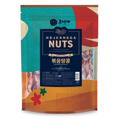 [호정식품] 호정가 넛츠 볶음땅콩 (봉지) 500g