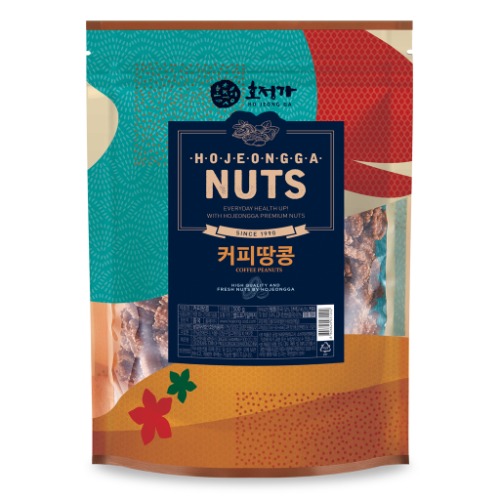 [호정식품] 호정가 넛츠 커피땅콩 (봉지) 500g