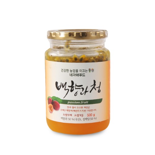 [담양특가] 네자매푸드 백향과청 500g*2